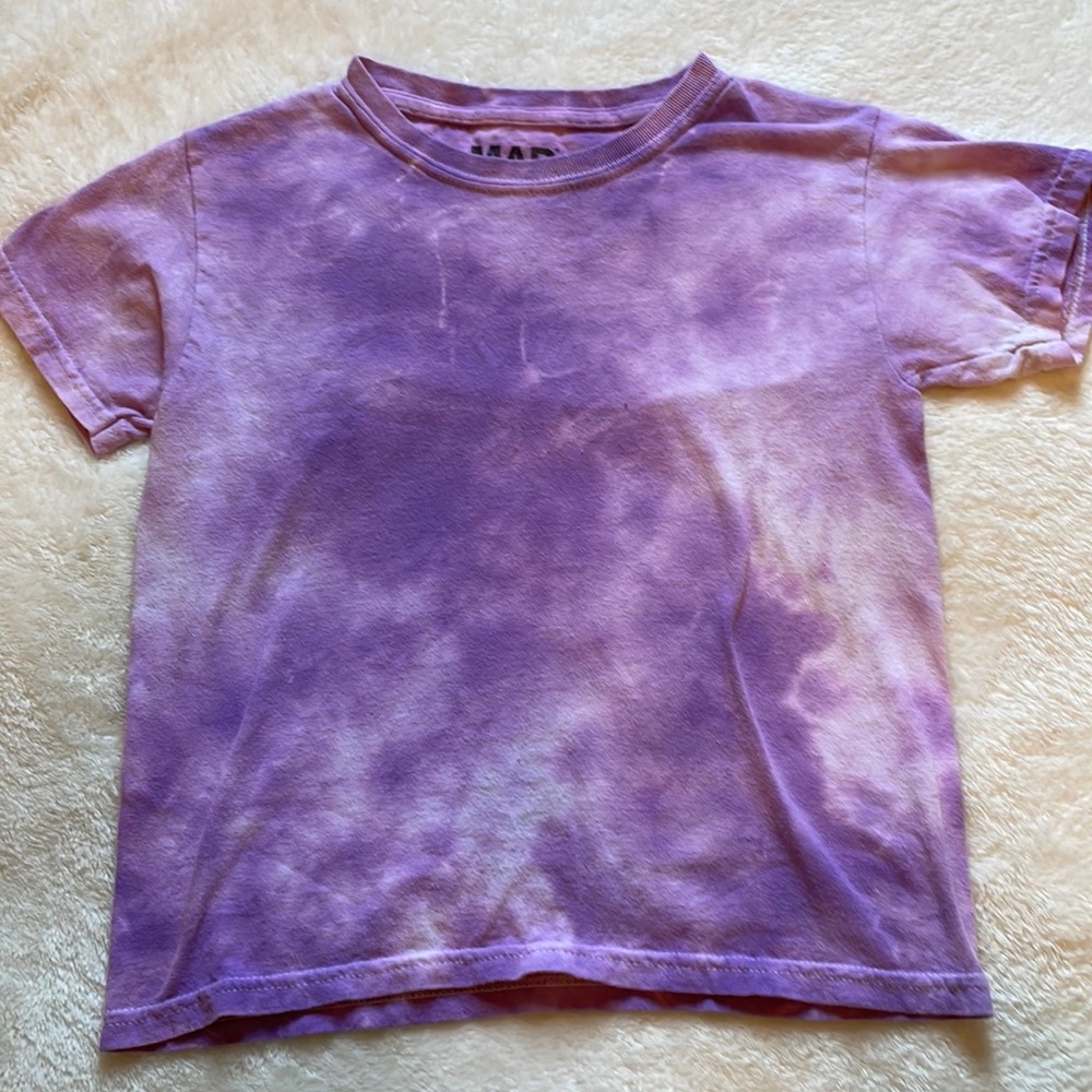 MAD Engine tie dye crop top